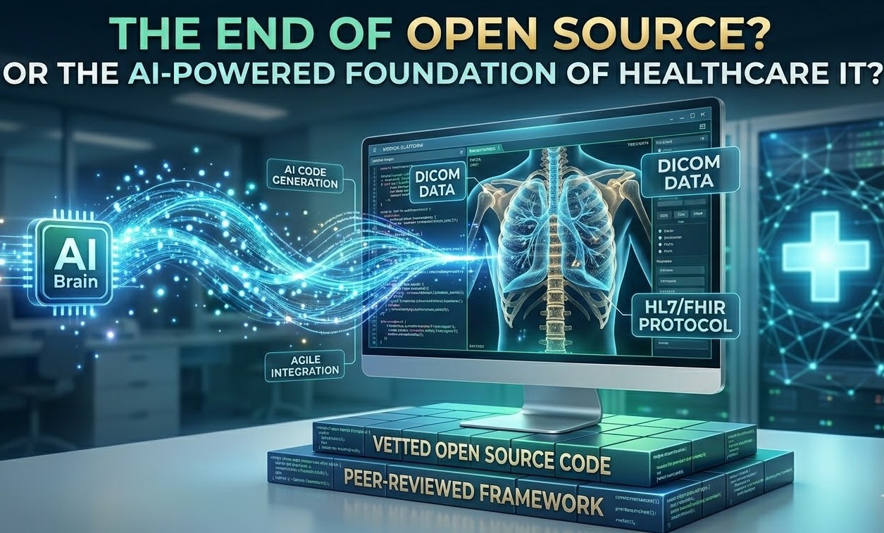 เมื่อ AI "เสก" โค้ดได้: อวสานของ Open Source หรือรากฐานใหม่ของ Healthcare IT?